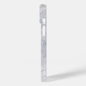 銀エレガントグリッター Case-Mate iPhoneケース (裏面 / 左)