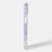 銀エレガントグリッター Case-Mate iPhoneケース (裏面 / 右)