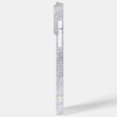 銀エレガントグリッター Case-Mate iPhoneケース (裏面 / 左)