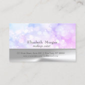 銀エレガントスタイリッシュ、《写真》ぼけ味ロイヤリティカード ロイヤリティカード (裏面)