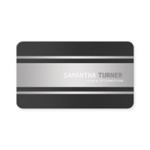 銀エレガントブラックプロフェッショナルカスタム