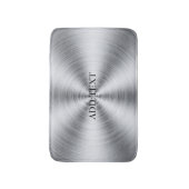 銀エレガントモダン風呂マット バスマット (正面縦)