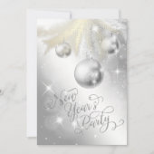 銀エレガント元大晦日パーティー 招待状 (正面)