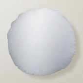 銀エレガント書名台本モダン表 ラウンドクッション (裏面)