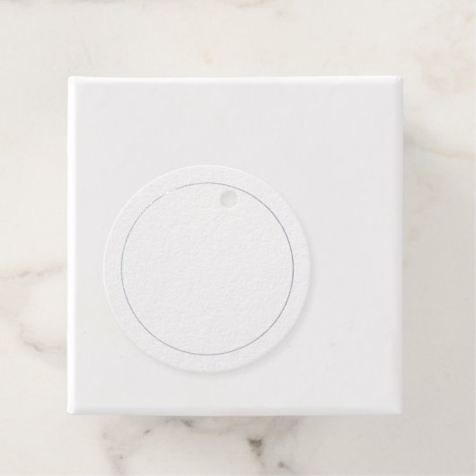 銀エレガント箔空白の フェイバータグ (箱)