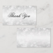 銀エレガント色のきらめく灯 エンクロージャーカード (正面/裏面)