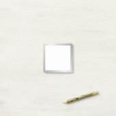 銀エレガント色 ポストイット (デスク上)