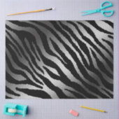 銀エレガント虎 薄葉紙 (クラフト)