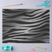 銀エレガント虎 薄葉紙 (クラフト)