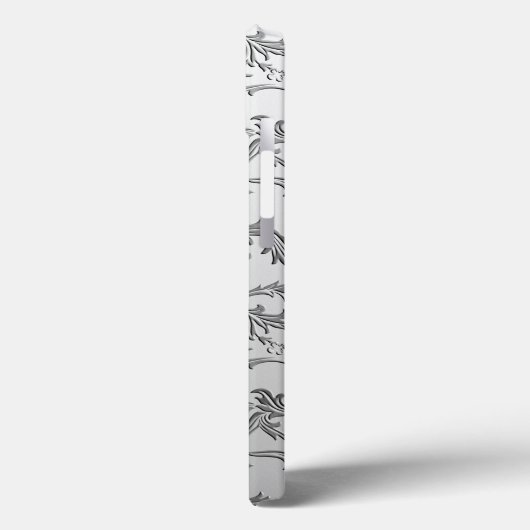 銀エレガント錦 Case-Mate iPhoneケース (裏面 / 左)