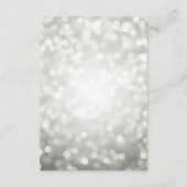 銀エレガント《写真》ぼけ味ラ結婚イト詳細 エンクロージャーカード (裏面)