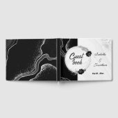 銀エレガント・黒花植物園ゲストブック ゲストブック (全面)