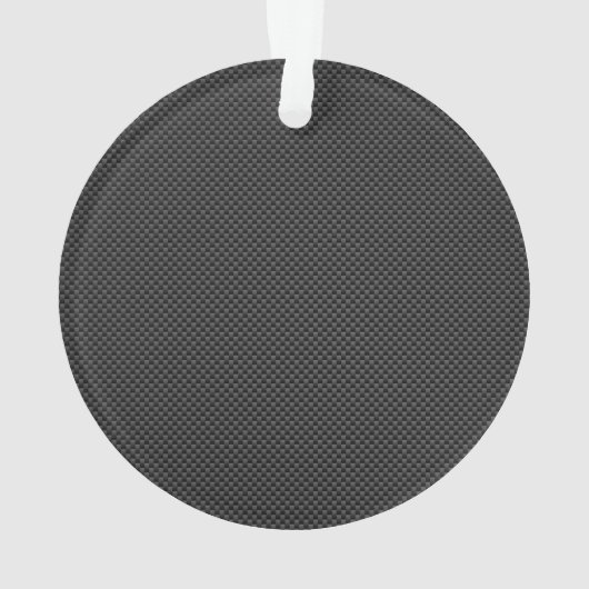 銀カドゥセウス医療シンボル炭素繊維スタイル オーナメント (裏面)