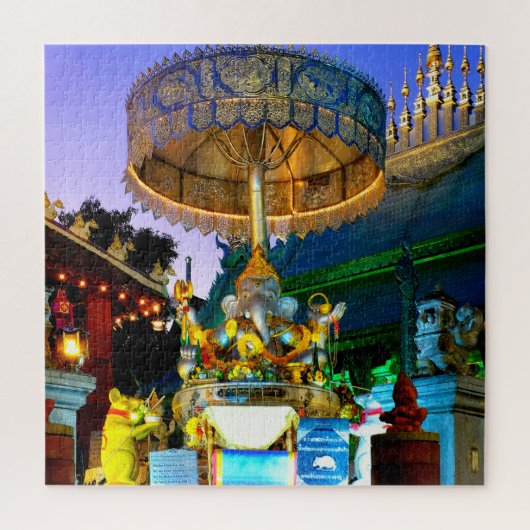 銀ガネシャ ジグソーパズル (縦)