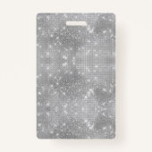 銀ガーリーピグランジンクグリッターフォイルスウィート16 バッジ (裏面)