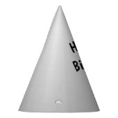 銀キツネ誕生日 パーティーハット (左)