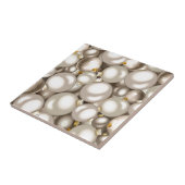 銀クリスマスオーナメント タイル (側面)