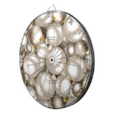 銀クリスマスオーナメント ダーツボード (正面右)