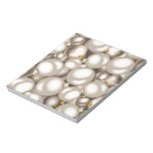 銀クリスマスオーナメント ノートパッド (回転)