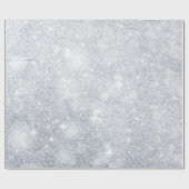 銀クールスパークリーモダンテンプレート最高のエレガントSilver ラッピングペーパー (フラット)
