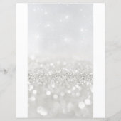 銀グリッターテクススクラップブック紙 (裏面)