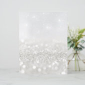 銀グリッターテクススクラップブック紙 (スタンド正面)