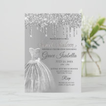 銀グリッタードリップSweet sixteen誕生日