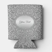 銀グリッター枠クーラーボックス 缶クーラー (裏面)