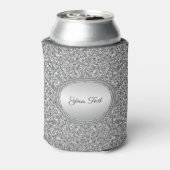 銀グリッター枠クーラーボックス 缶クーラー (缶裏面)
