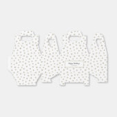 銀グリッター点 フェイバーボックス (折り畳みなし)