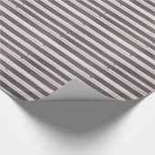 銀コルゲートシート金属 ラッピングペーパー (角)