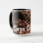 銀スコップ写真付き焙煎コーヒー豆 マグカップ (正面左)