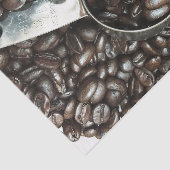 銀スコップ写真付き焙煎コーヒー豆 薄葉紙 (詳細)