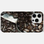 銀スコップ写真付き焙煎コーヒー豆 Case-Mate iPhoneケース (裏面 (横))