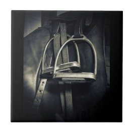 銀スタイリッシュのスターラップオンイングリッシュライディングサドル タイル