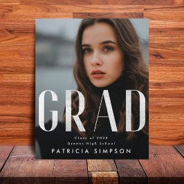 銀スタイリッシュはっきりした灰色フォイルGRADフォトアノ