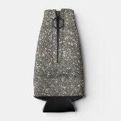 銀スタイリッシュグリッター ボトルクーラー (裏面)