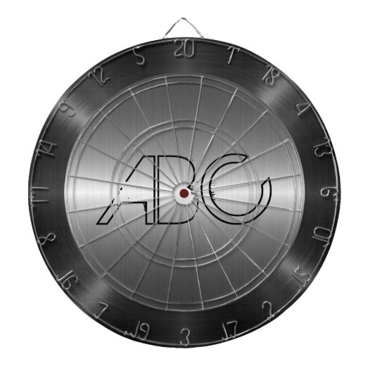 銀ステンレス鋼メタル2 ダーツボード (正面)