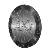 銀ステンレス鋼メタル2 ダーツボード (正面右)