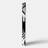 銀ステンレス鋼金属元素 Case-Mate iPhoneケース (裏面 / 右)