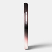 銀ステンレス青銅鋼プリント Case-Mate iPhoneケース (裏面 / 左)