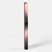 銀ステンレス青銅鋼プリント iPhoneケース (右側面)