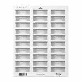 銀スパークリーグリッター銀金属 ラベル (フルシート)