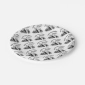 銀スプーンbuffonパーティーパック ペーパープレート (アングル)