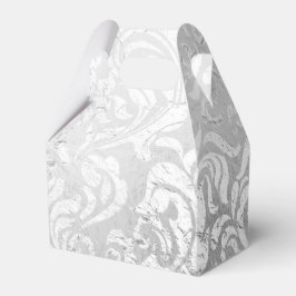 銀スワールギフトボックス フェイバーボックス