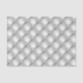 銀タフテフェイクッドダイヤモンドスタッズレザー 薄葉紙 (正面)