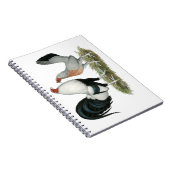 銀ダックウィング型鳥類 ノートブック (右側)