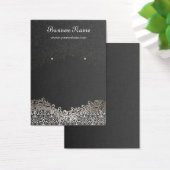 銀ダマエレガントスコイヤリングディスプレイカード (デスク)