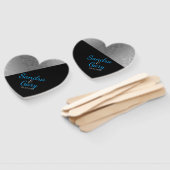 銀ダマスク模様 ハンドファン (組立なし)