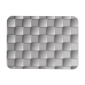 銀チェッカー粒子 マグネット (横)